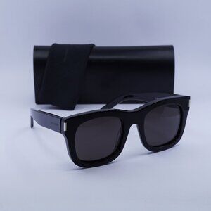 Saint Laurent SL650 MONCEAU 001 Square Sunglasses - Black